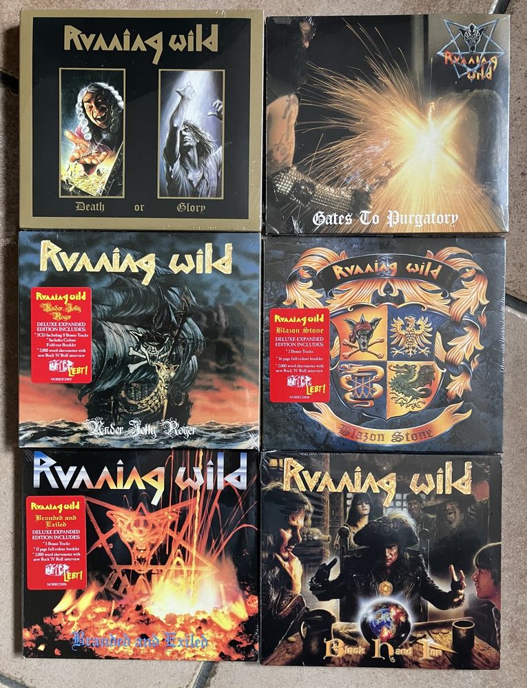 Running Wild, Alkateya, Manowar, Epica