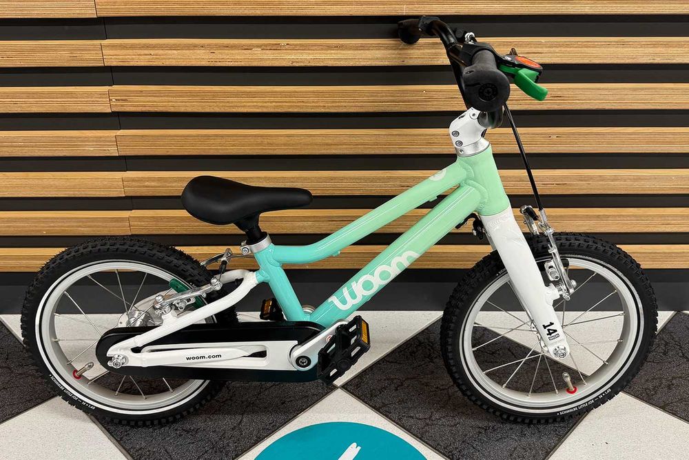 Rower dziecięcy woom 2 GO miętowy Spearmint Crush rowery woom KRAKÓW