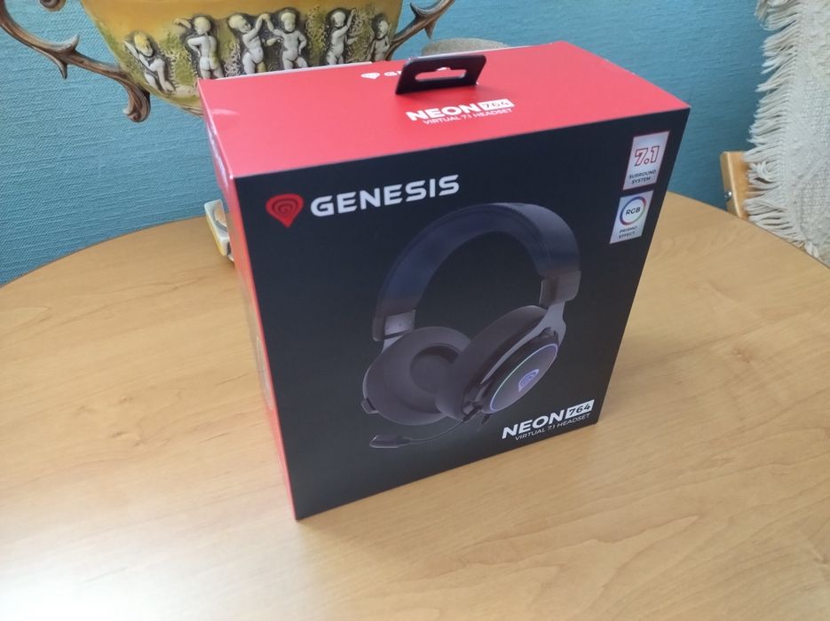 Sluchawki gamingowe genesis neon 764 nowe gwarancja