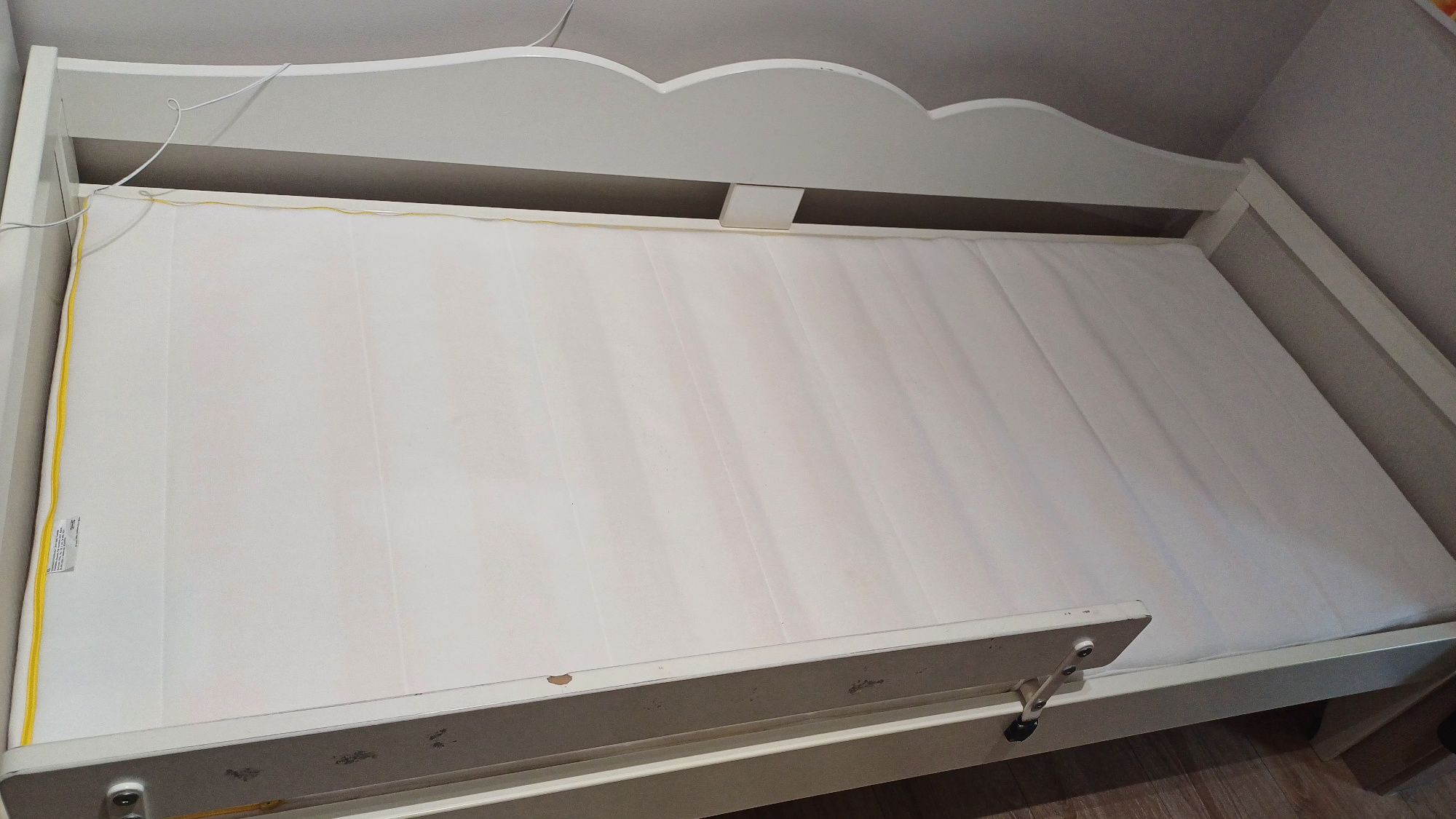 Łóżko 80x160 ikea, odbiór osobisty. Łóżko rozłożone.