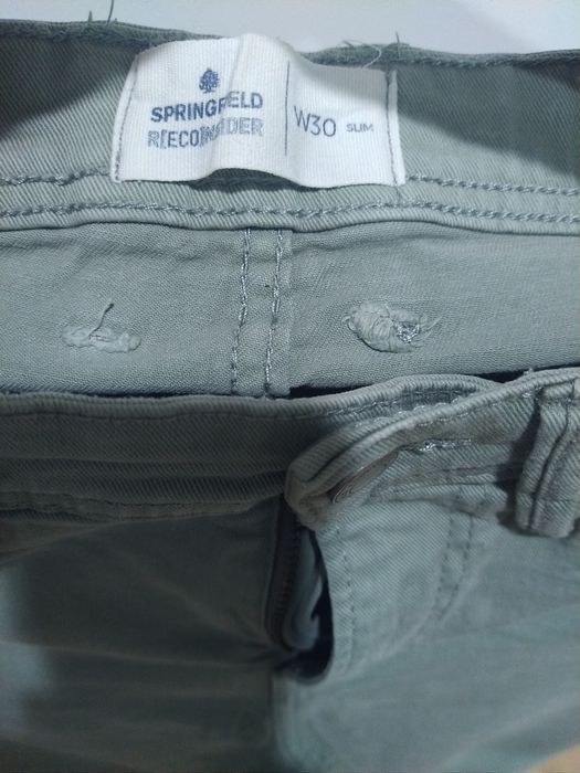 Calça homem azul Springfield