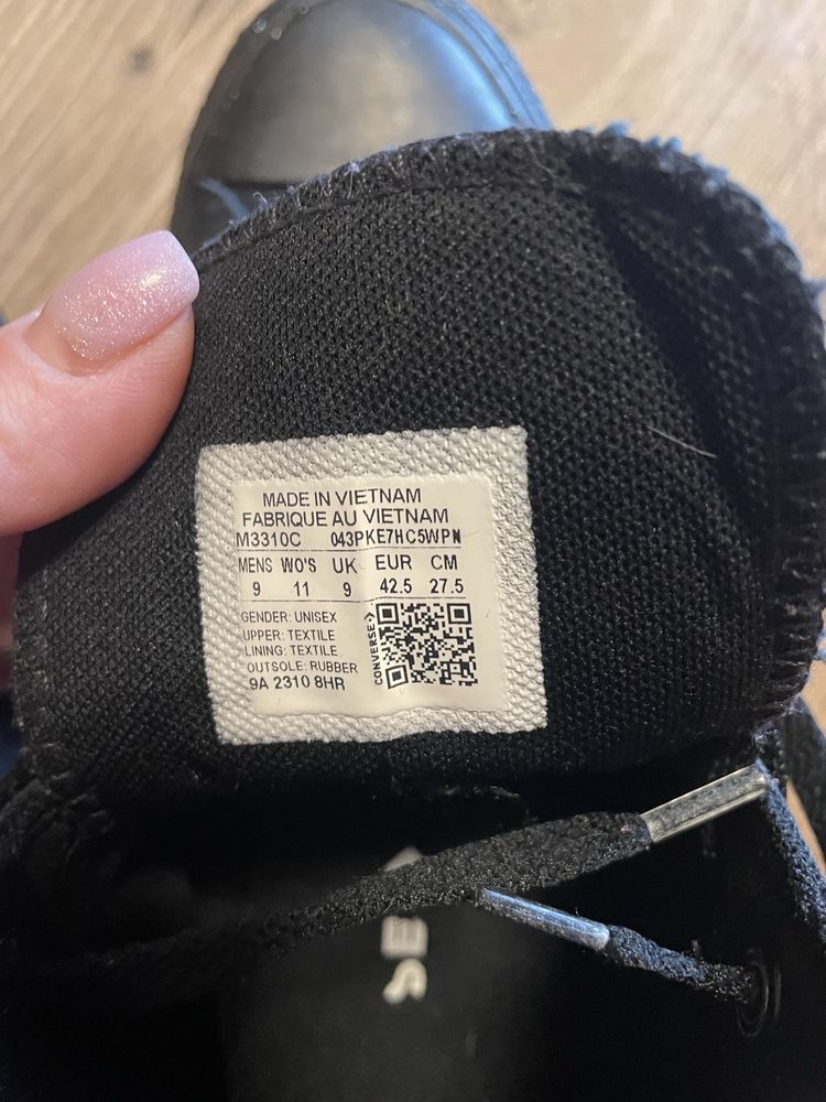Convers кеды мужские