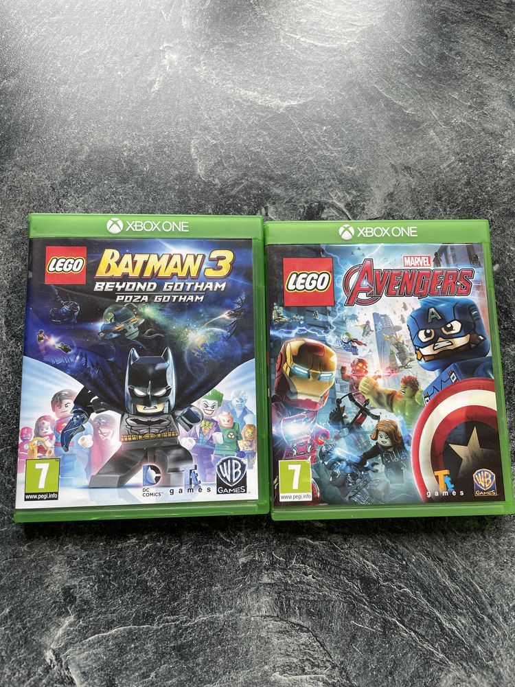 Lego Batman 3 Lego Avengers jak nowe Xbox one