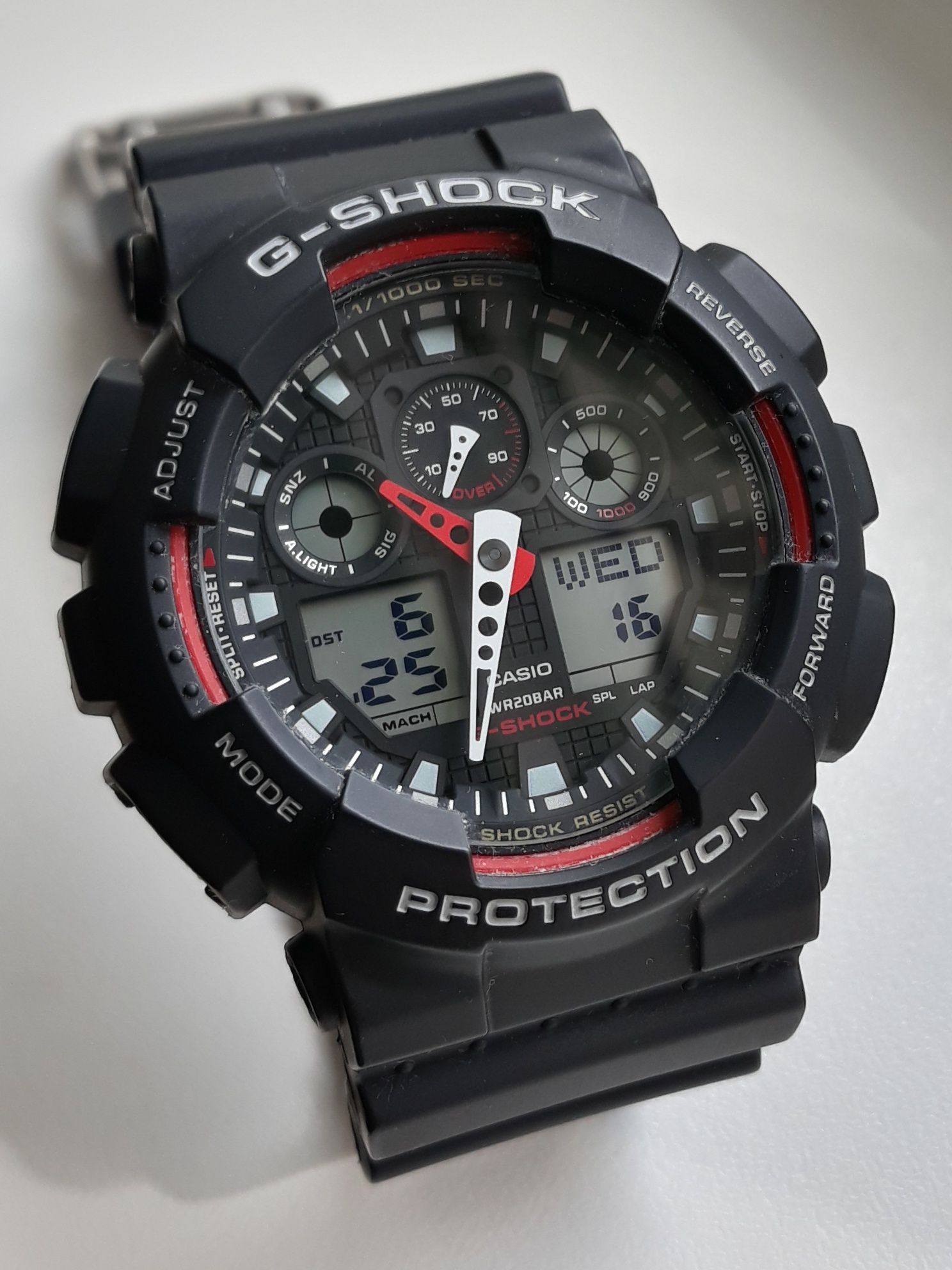 Zegarek męski CASIO G-SHOCK GA-100-1A4ER moduł 5081