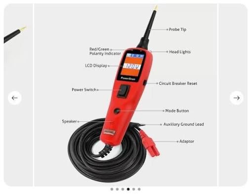 Контролька, тестер цепей, осциллограф Autel PS100