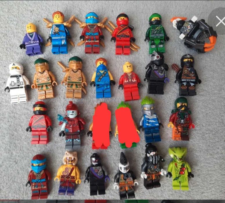 Figurki lego ninjago