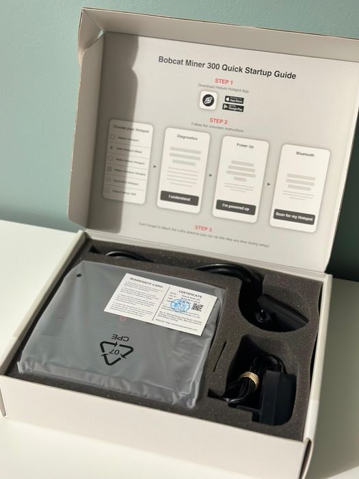 Bobcat Miner 300 – koparka kryptowalut Helium (HNT) / LoRaWAN