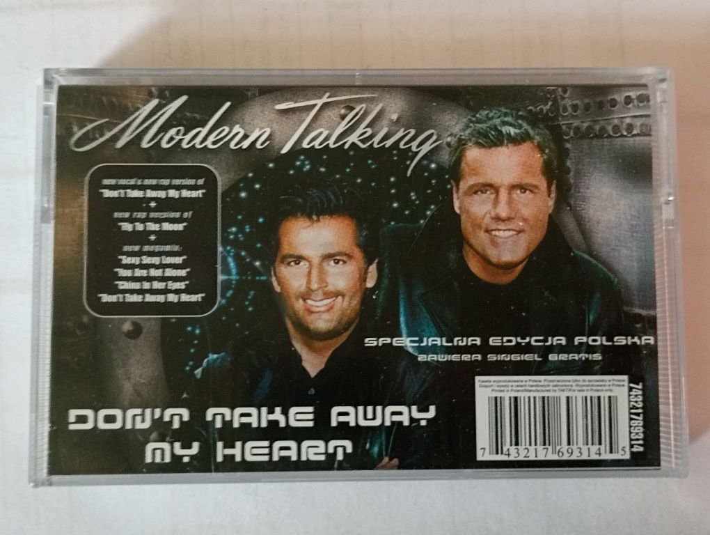 Modern Talking - Don't Take Away My Heart kaseta