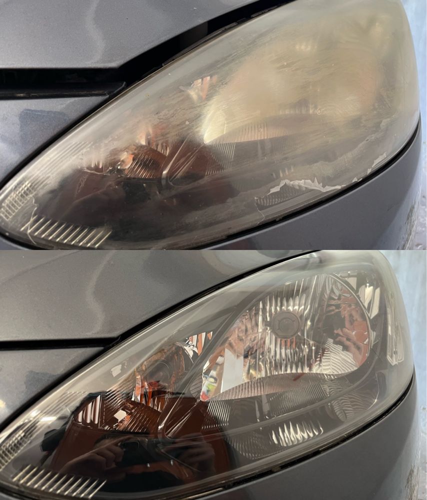 Polerowanie regeneracja reflektorów kloszy lamp dojazd gratis