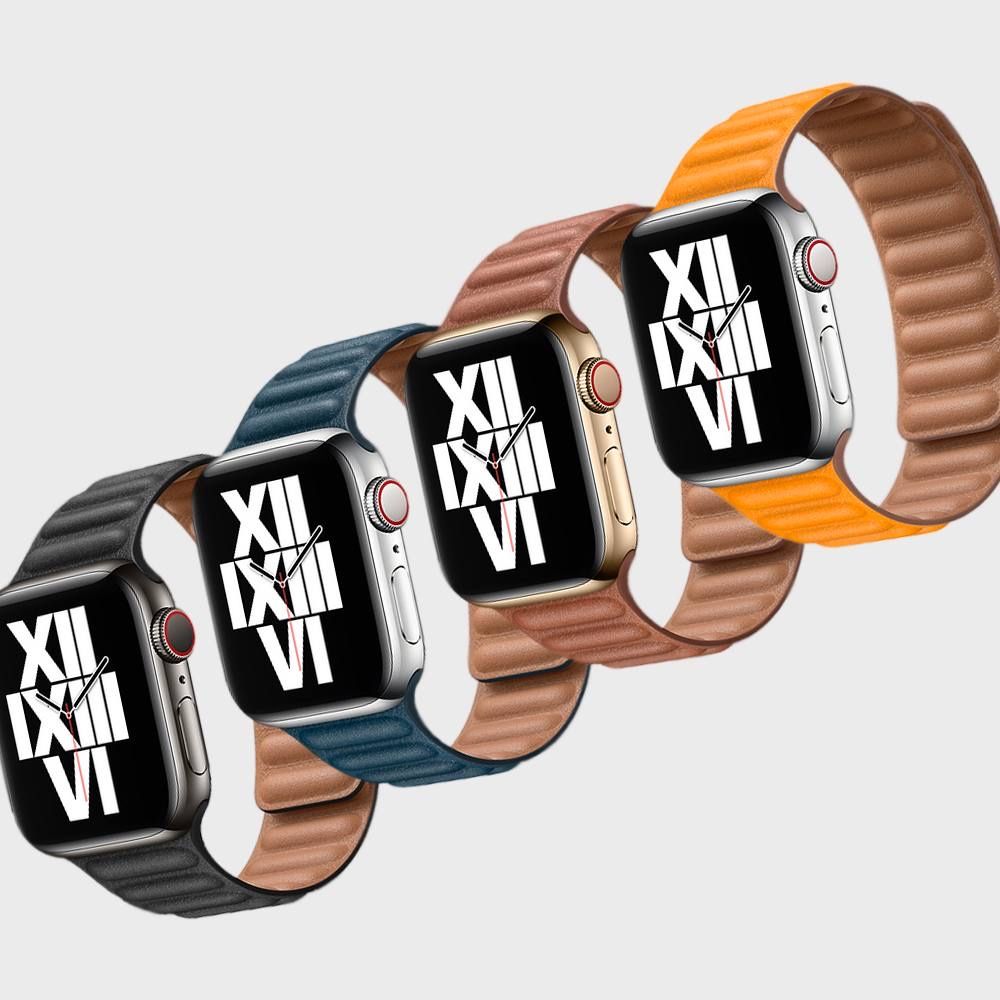Ремінець ремешок Apple watch вотч silicone leather milanese band loop