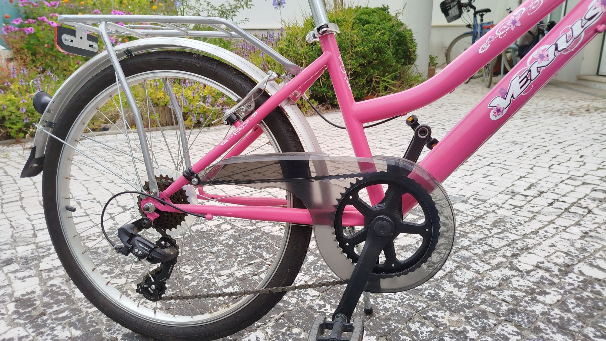 Bicicleta de menina júnior roda 24