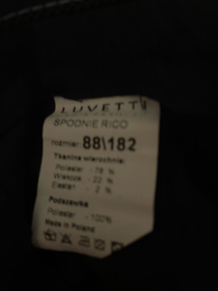 Garnitur granatowy Luvetti