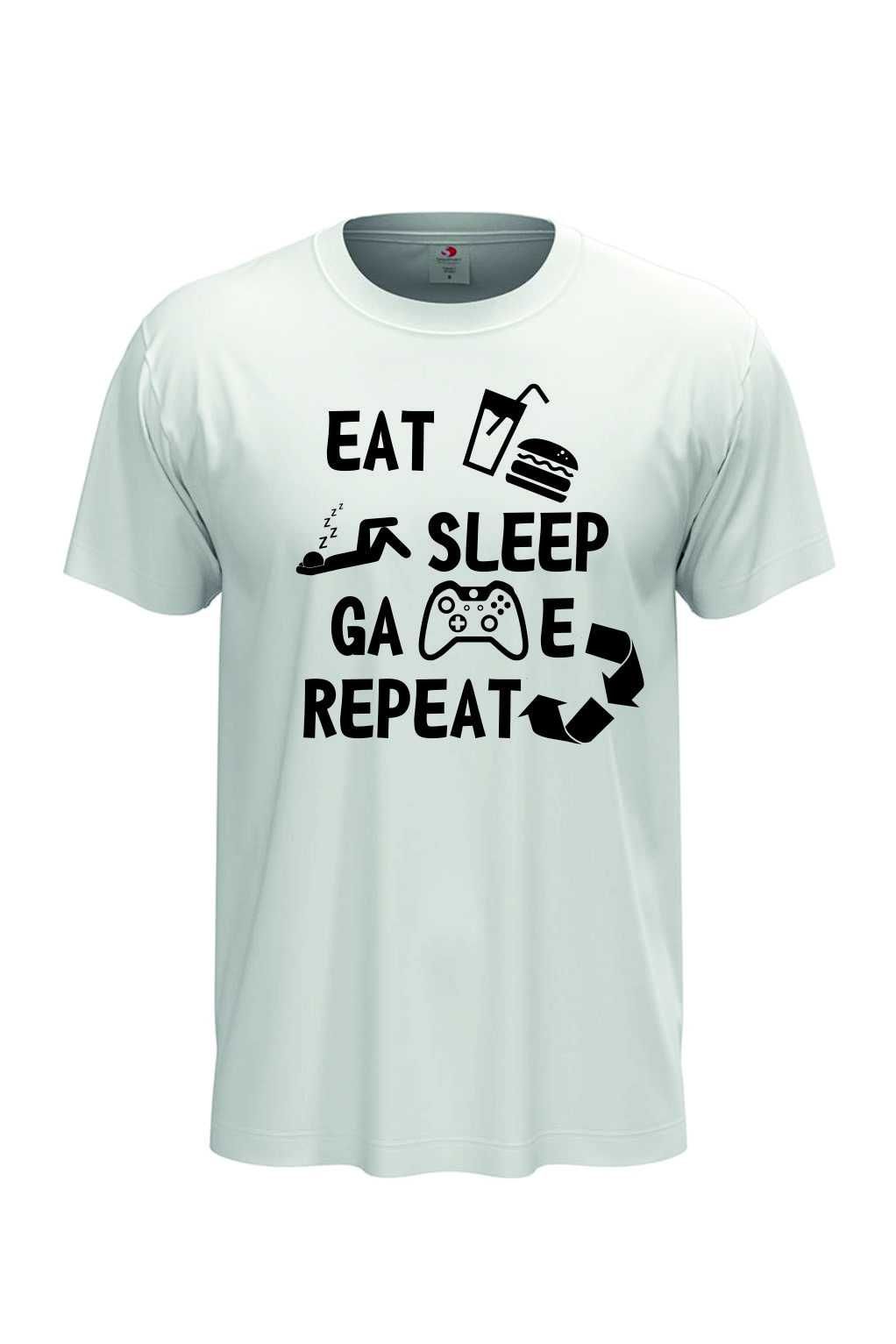 Koszulka Męska T-Shirt Prezent Dla Chłopaka Męża Gracza Gamer Gra