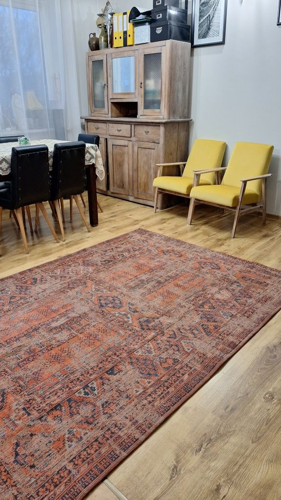 Nowy dywan vintage 8719 Antiquarian Red. W. 170x240, 100% cotton
