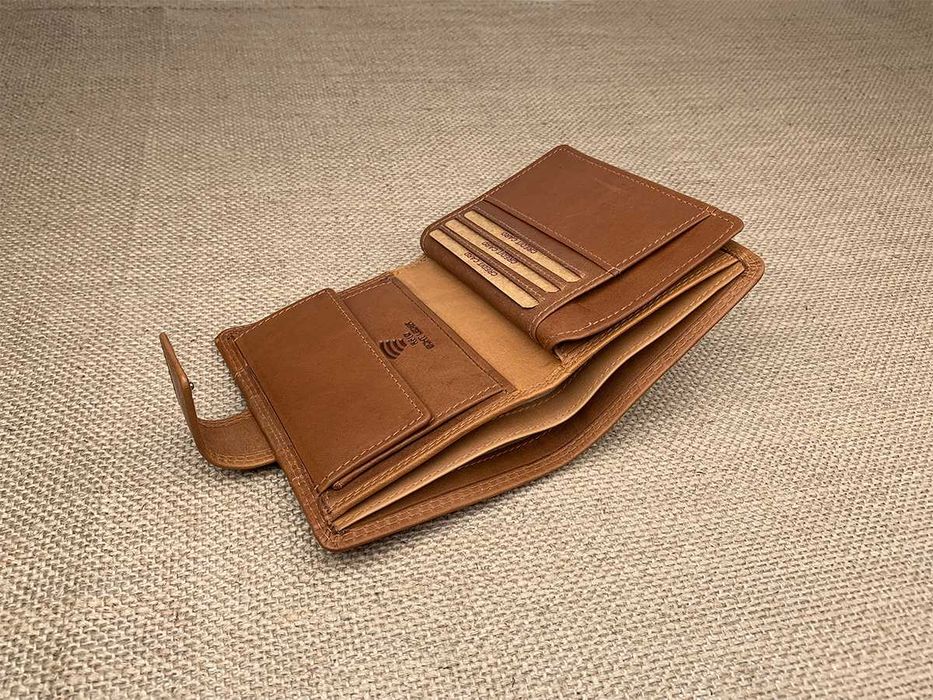 Портмоне мужское кожаное Hill Burry 5024 Германия, портмоне чоловіче