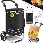 Wózek zakupowy transportowy TORBA NA KÓŁKACH 56L 50KG KESSER