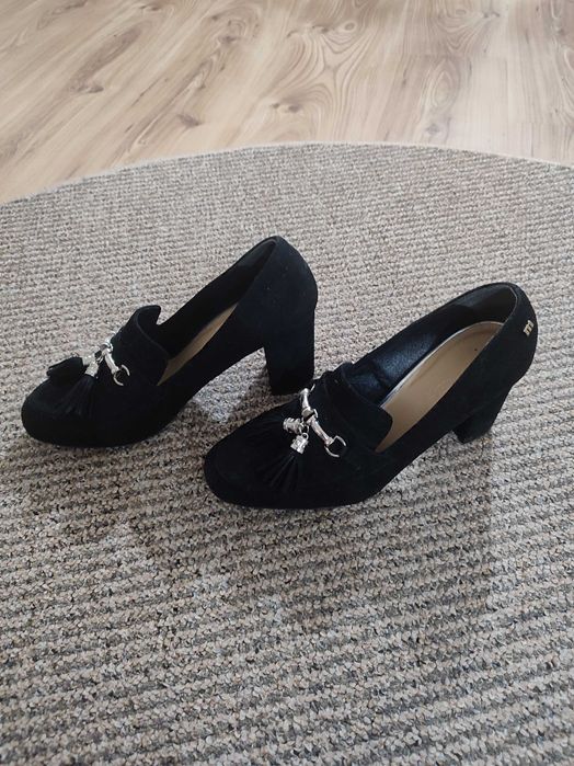 Czółenka zamsz naturalny Maccioni r.38