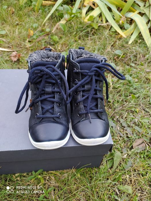 Ecco 24 ботинки на хлопчика зимові чоботи сапоги взуття ессо