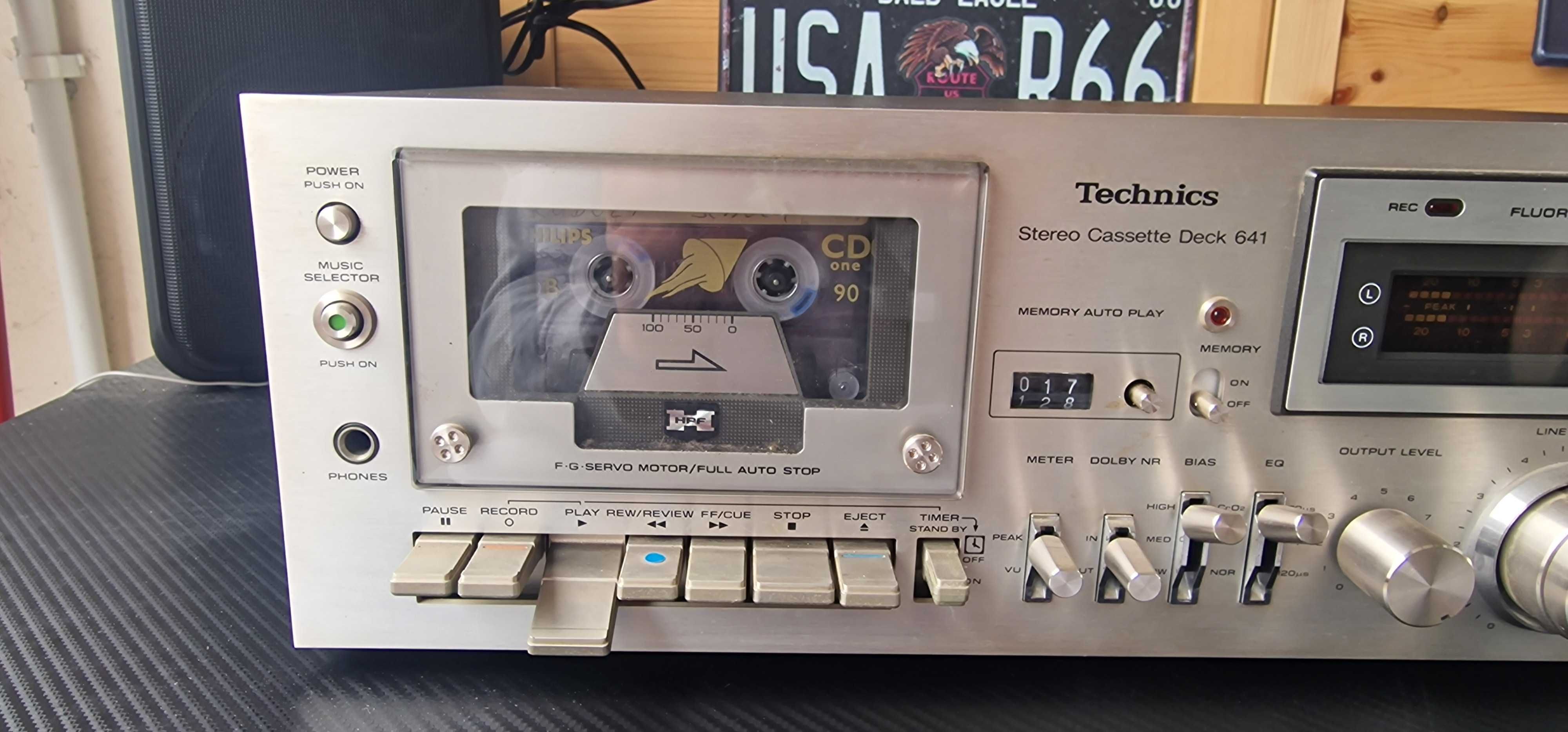 Technics RS641 kultowy magnetofon vintage
