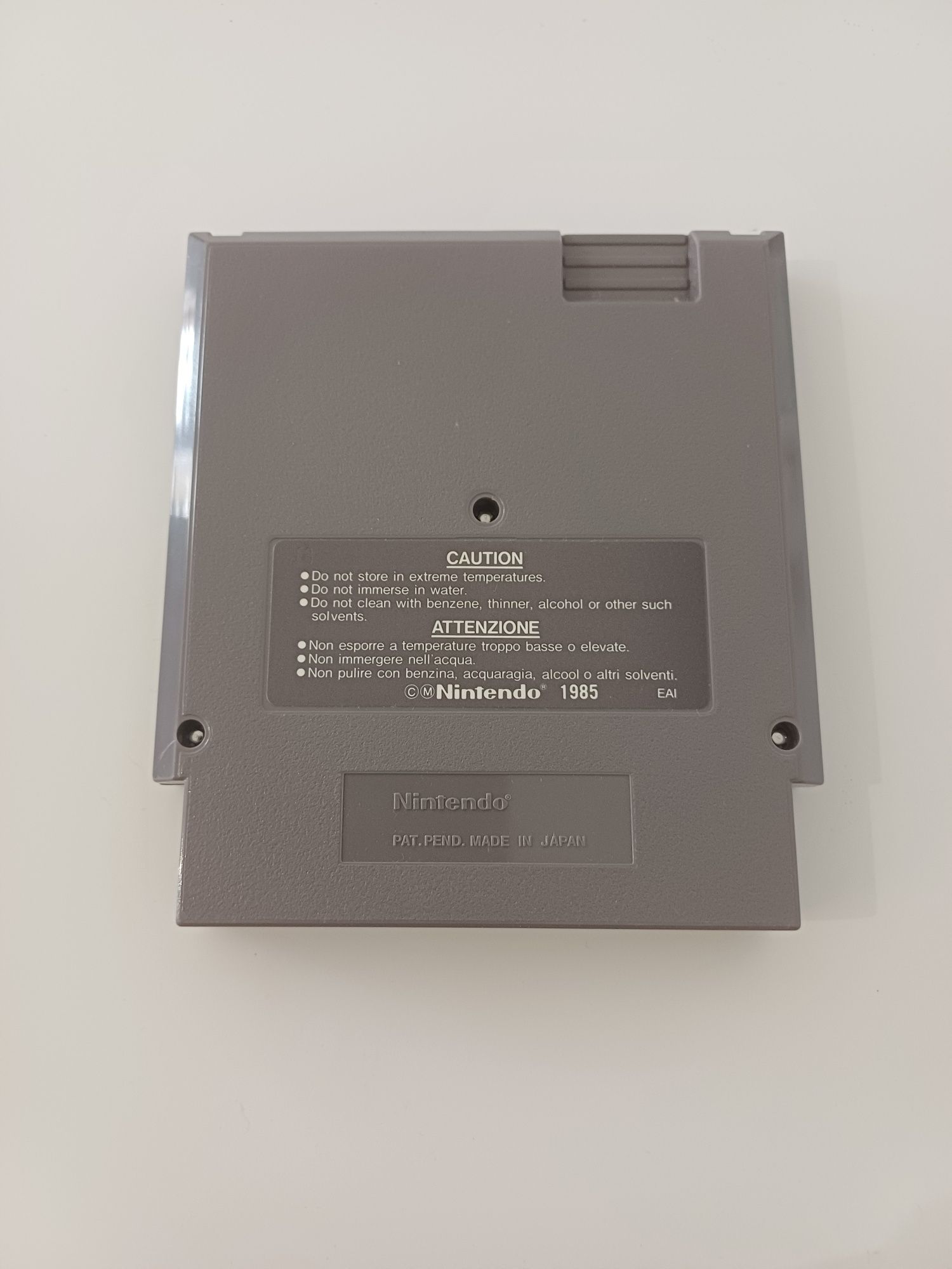 Excitebike Nintendo Entertainment System NES oryginalna UKV