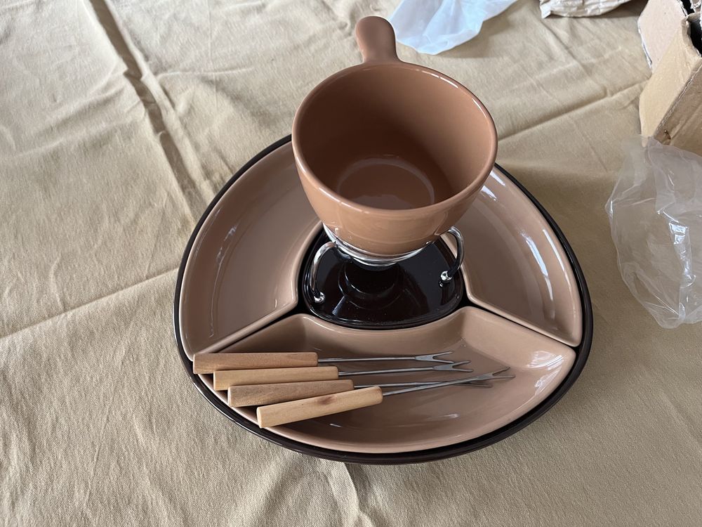 Set de fondue chocolate