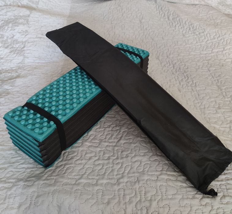 Каремат з ЧОХЛОМ ! складний, килимок туристичний, коврик в палатку