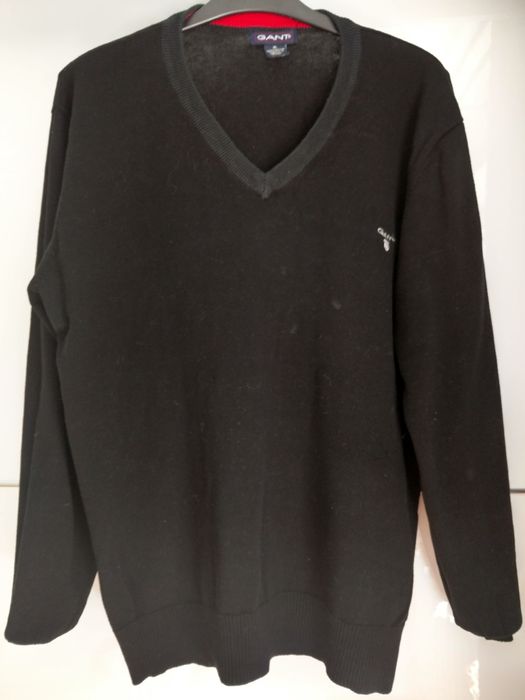 Gant czarny sweter XL