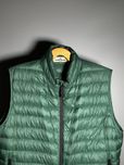 Жилетка stone island micro rip stop 7 den down vest green