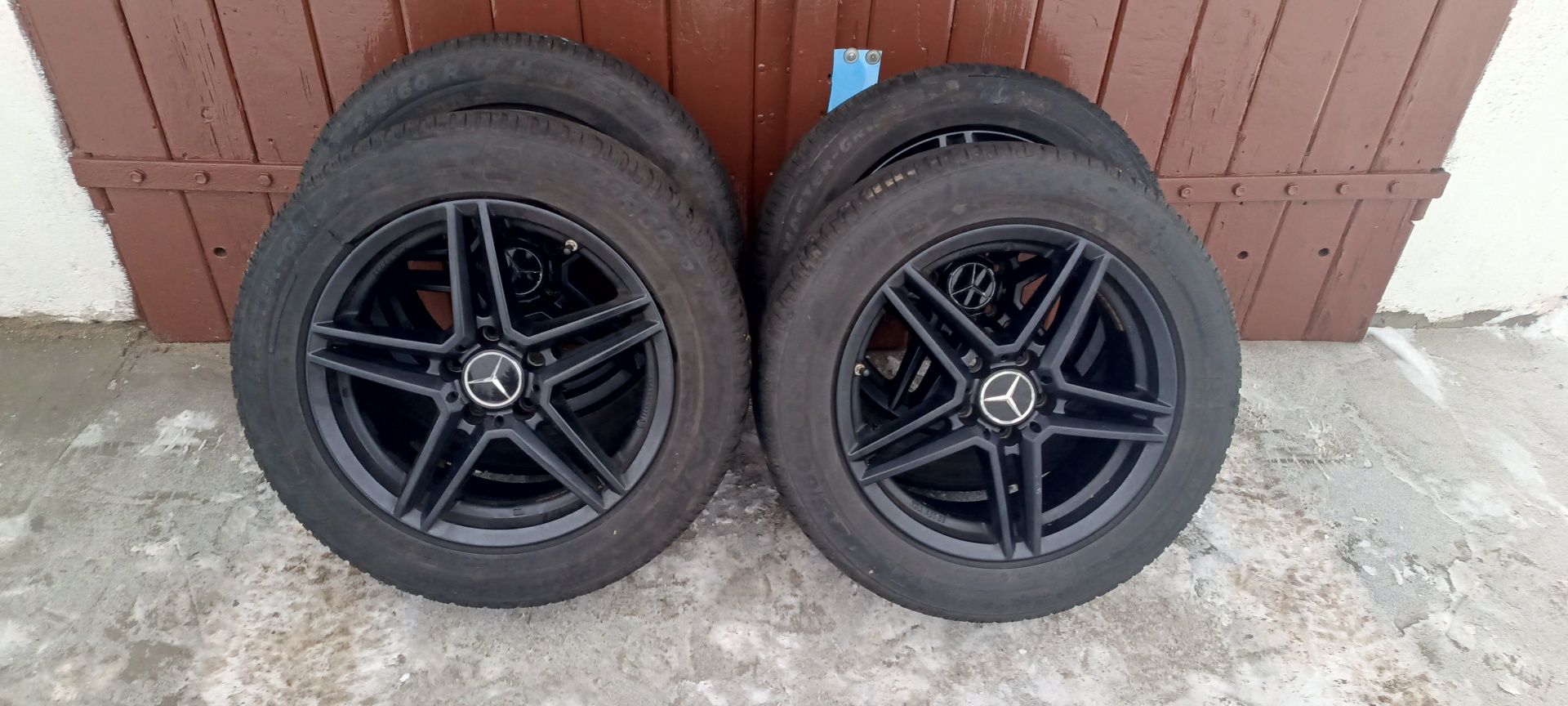 Alufelgi Mercedes C E klasa 17" 5x 112 ET48,5 Czujniki ciśnienia