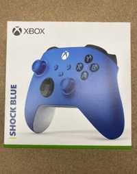 Xbox Series Pad Shock Blue. Kontroler niebieski nowy