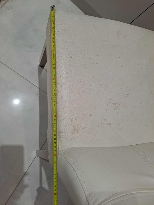 Krzesła skórzane 6 sztuk