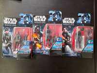 3 Star Wars action figures lote