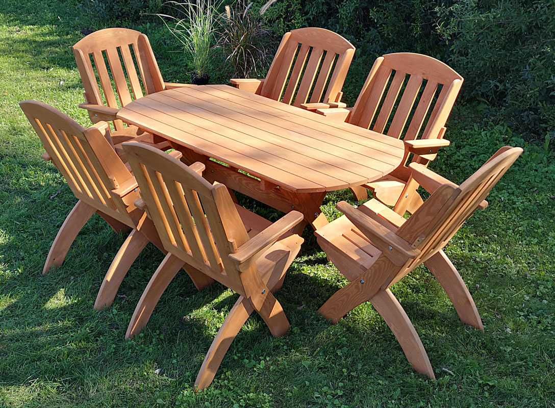 Krzesło ogrodowe drewniane składane, tarasowe X lamel nr 2