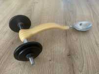 Łyżka sztanga dla sportowca toys for boys