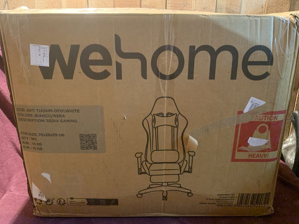 Fotel Gamingowy wehome