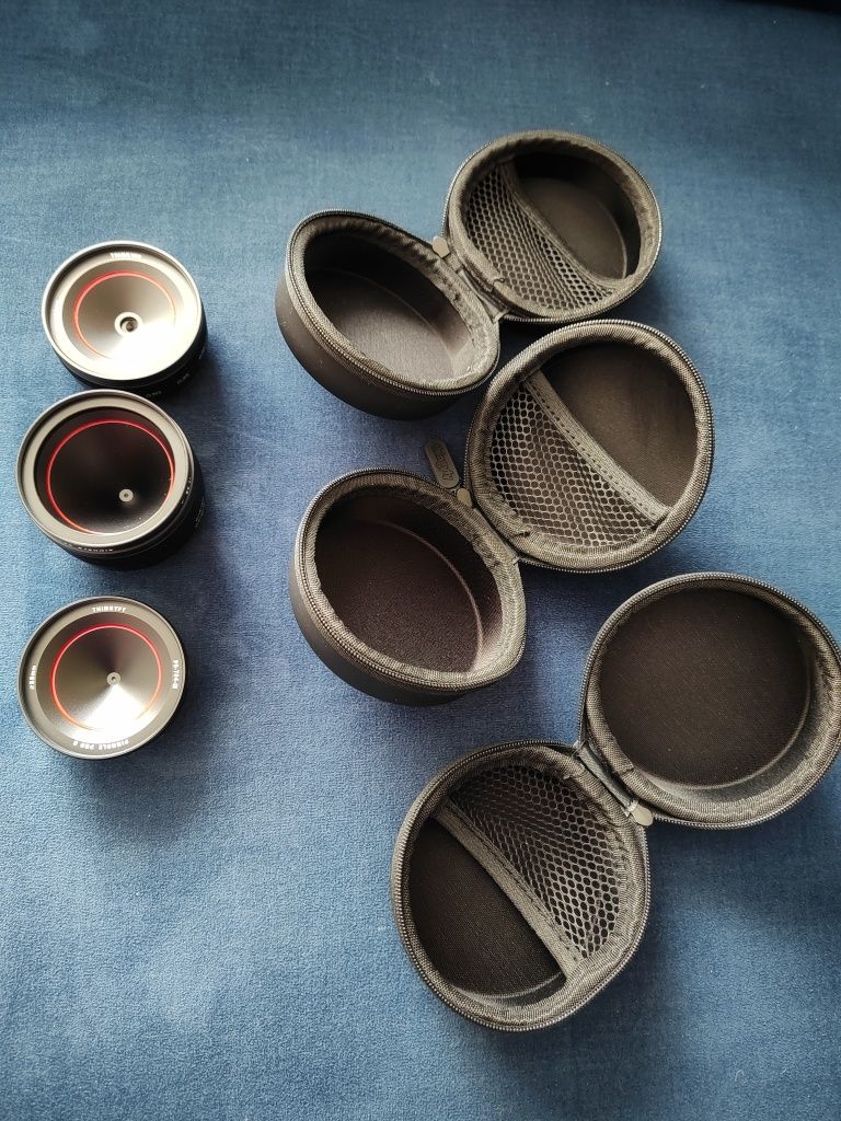 Obiektywy (3 szt.) do fotografii otworkowej (mikro 4/3)
