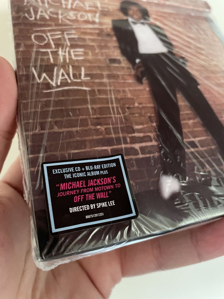 Музичний CD диск Michael Jackson - Off The Wall 1CD+BLU-RAY (Фірмовий)
