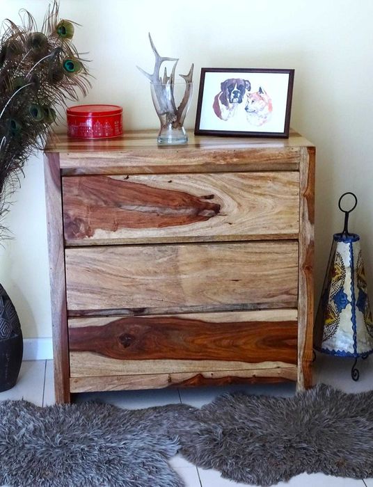 Szafka / bieliźniarka z litego drewna  - AlmiDecor