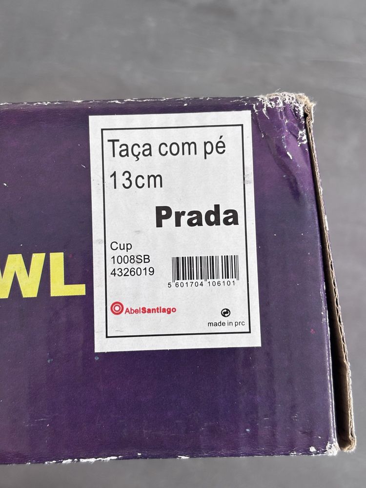 Bowl metal - taça com pé