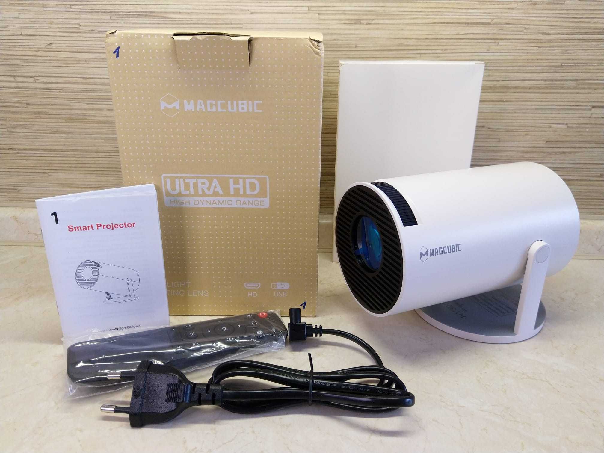 OKAZJA Projektor Magcubic HY300 pro ansi 260 BT5 Wifi6 Android 11 PL