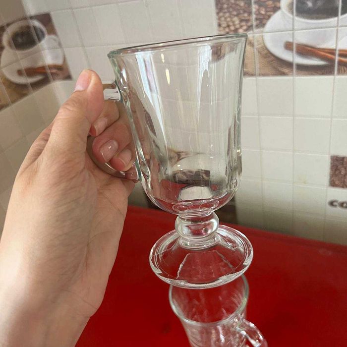 Набір келихів на ніжці 230 мл 2 шт для ірландської кави