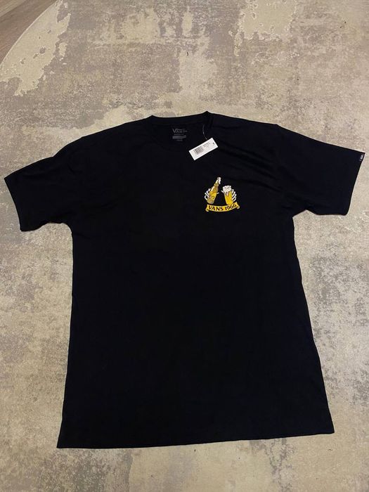 Футболка Vans з логотипом на спині