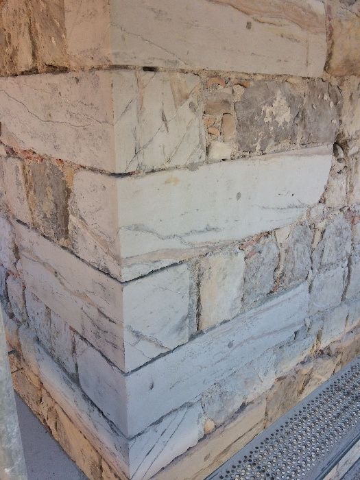 Piaskowanie cegły klinkieru piaskowca elewacji ceglanej