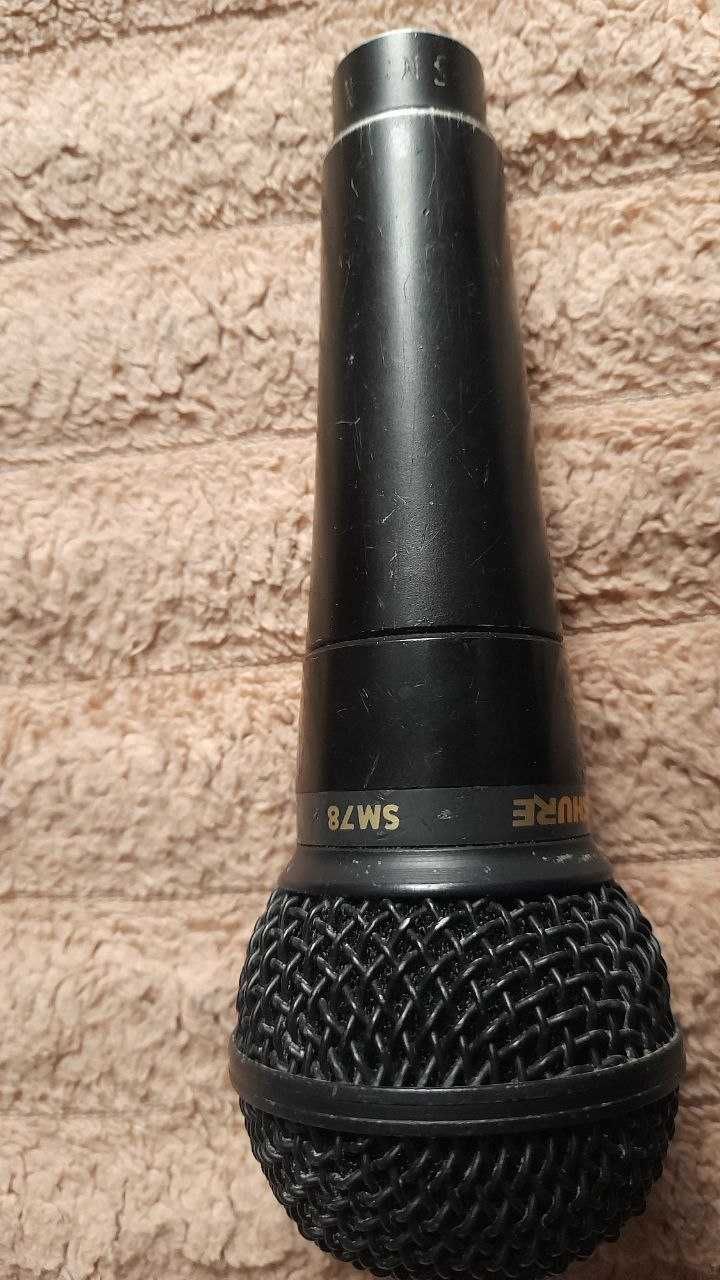 Мікрофони Shure sm 78 beta58 оригінали Mexico
