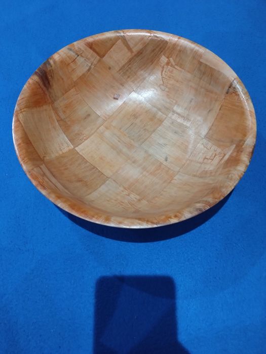 Miska drewniana ze sklejki 25x7 cm