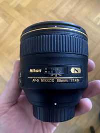 Nikkor 85mm 1.4G