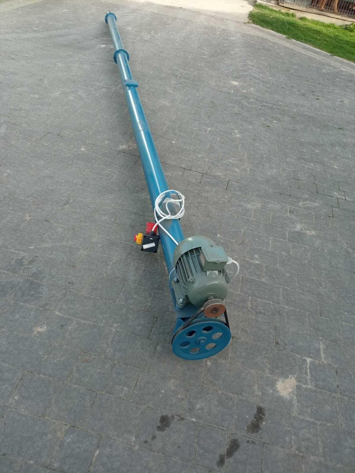 Żmijka do zboża, podajnik ślimakowy
