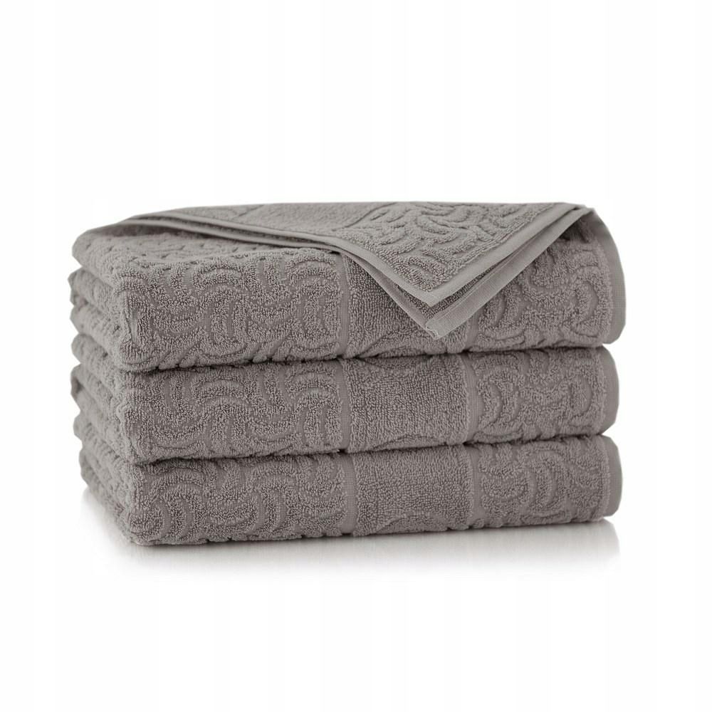 Ręcznik Morwa 50x100 szary taupe frotte 500 g/m2