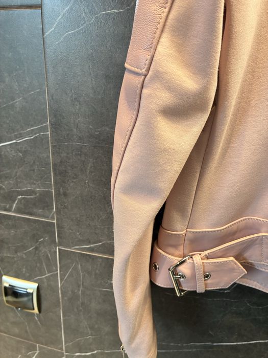 Kurtka skórzana ramoneska Michael Kors