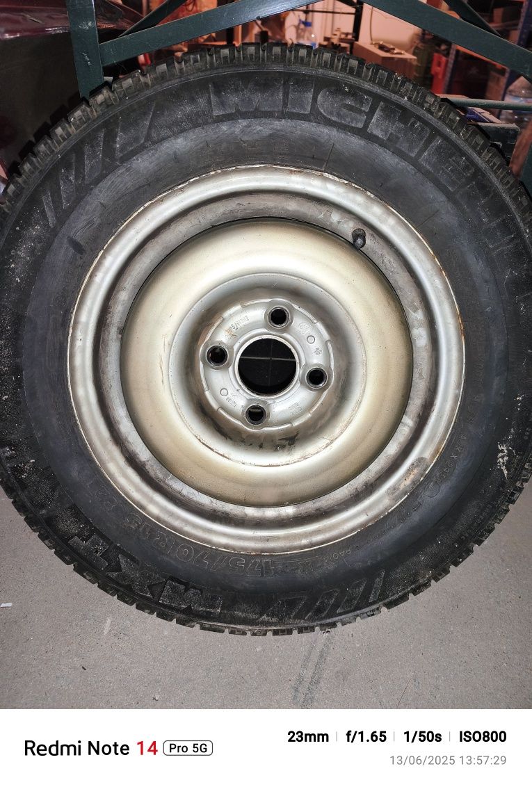 2 jantes 13 4*100 vw